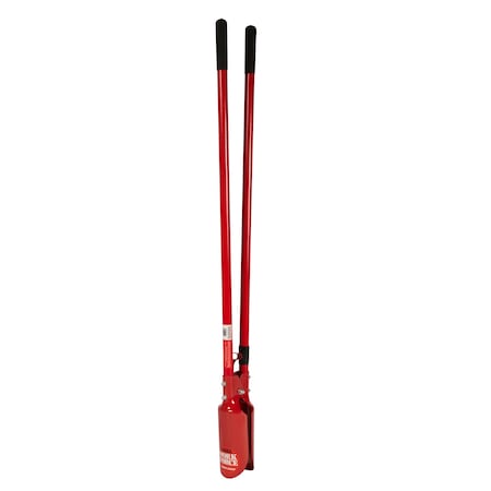 Emsco Group Post Hole Digger, 48in Fiberglass Handles, 16 Gauge Steel Blade 1225-1